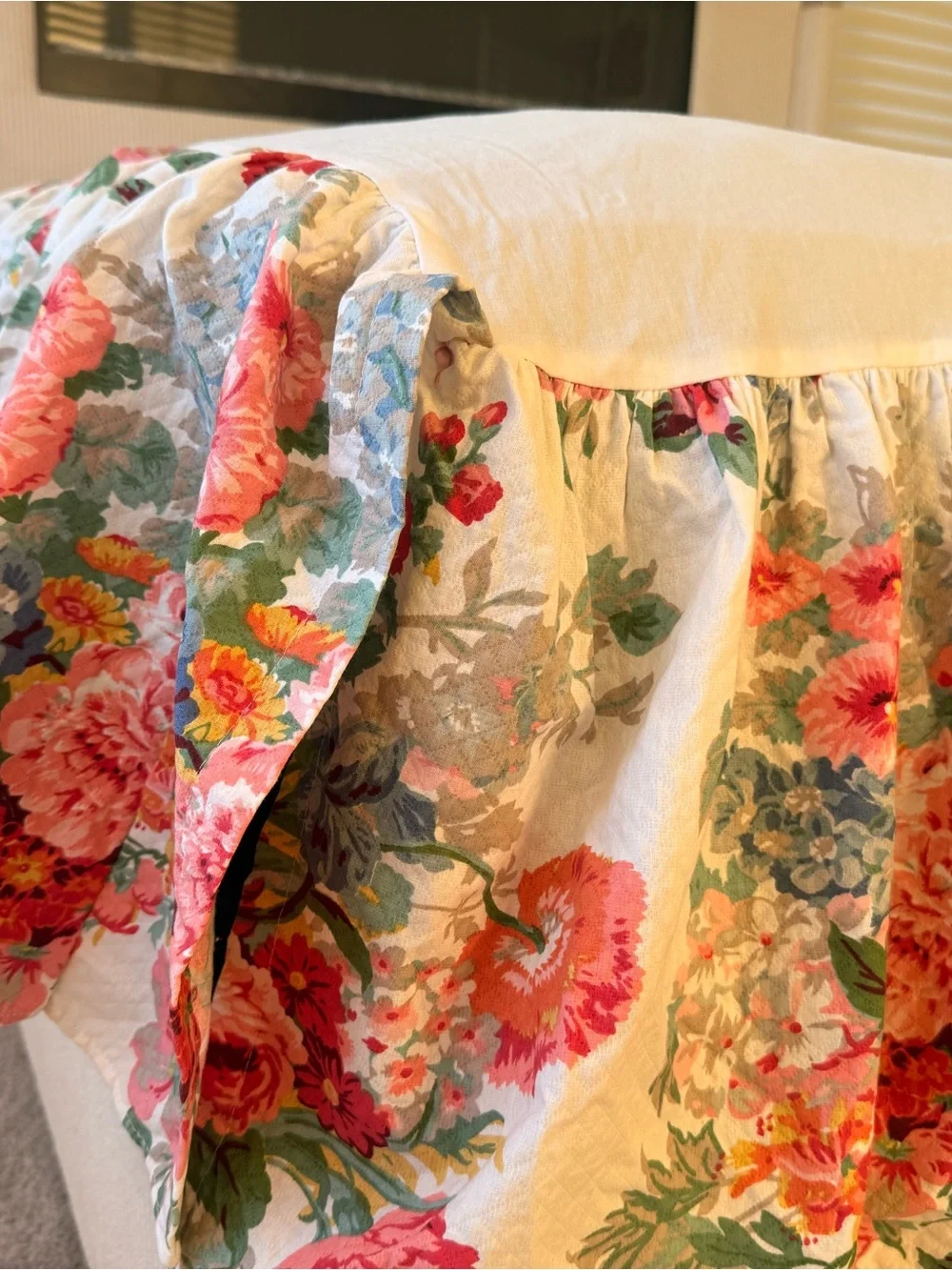 Ralph Lauren Beach House Southampton Floral Bed Skirt